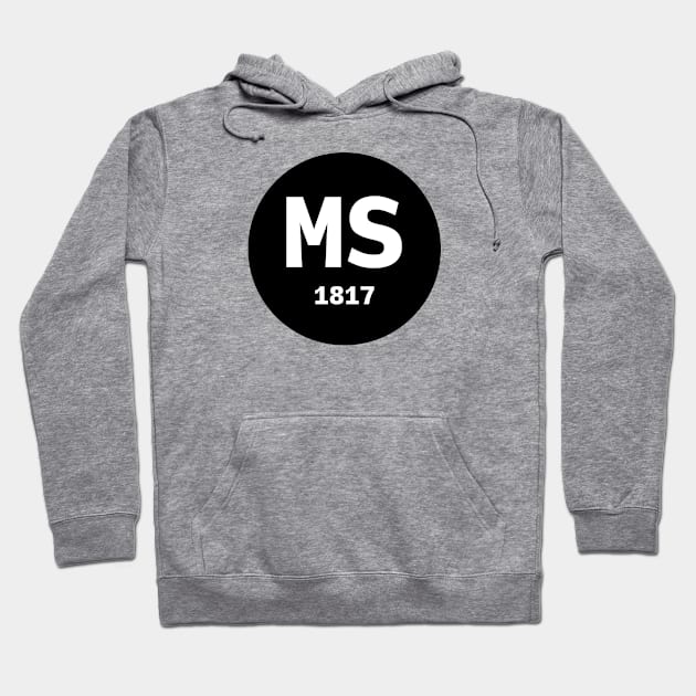 Mississippi | MS 1817 Hoodie by KodeLiMe